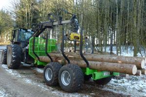 Holz transportieren